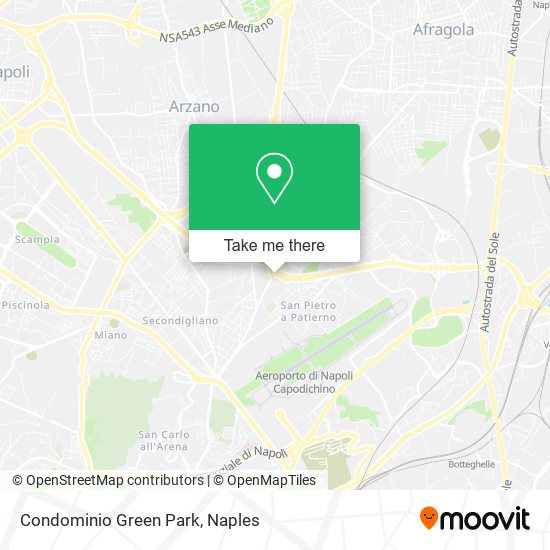 Condominio Green Park map