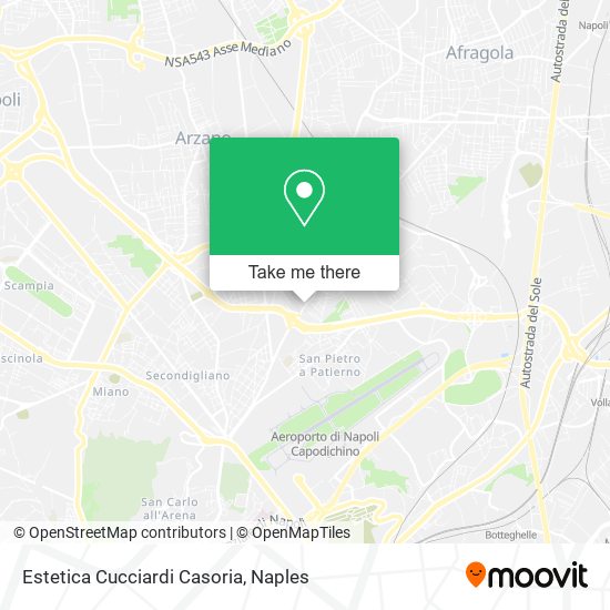 Estetica Cucciardi Casoria map
