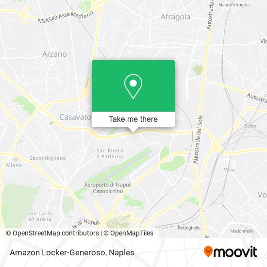 Amazon Locker-Generoso map