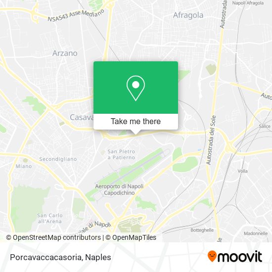 Porcavaccacasoria map