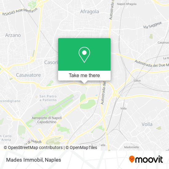 Mades Immobil map