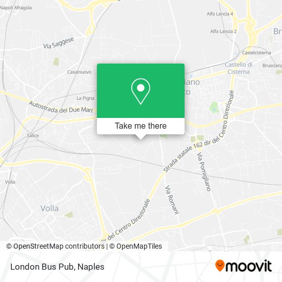 London Bus Pub map