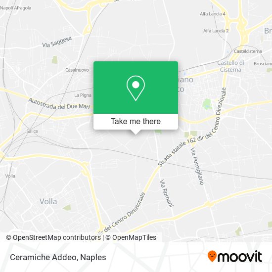 Ceramiche Addeo map