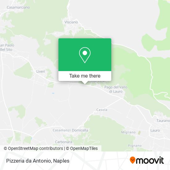 Pizzeria da Antonio map