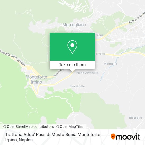 Trattoria Addo' Russ di Musto Sonia Monteforte Irpino map