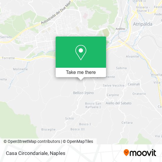 Casa Circondariale map
