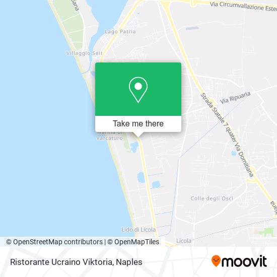 Ristorante Ucraino Viktoria map