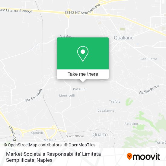Market Societa' a Responsabilita' Limitata Semplificata map