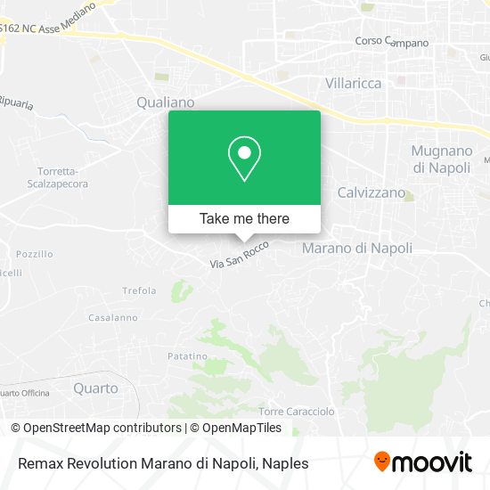 Remax Revolution Marano di Napoli map