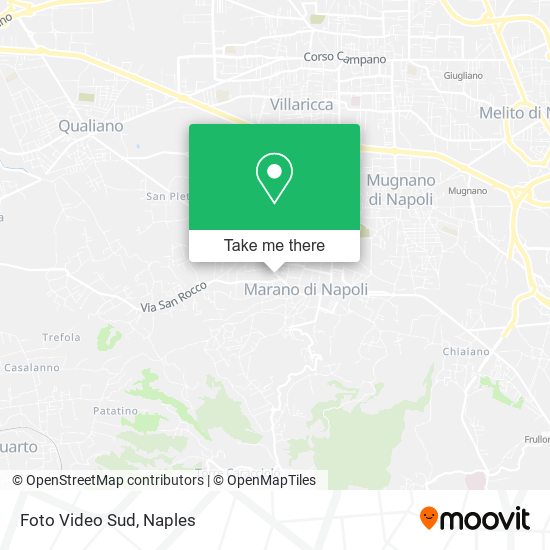Foto Video Sud map
