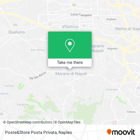 Poste&Store Posta Privata map