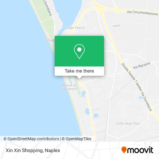 Xin Xin Shopping map