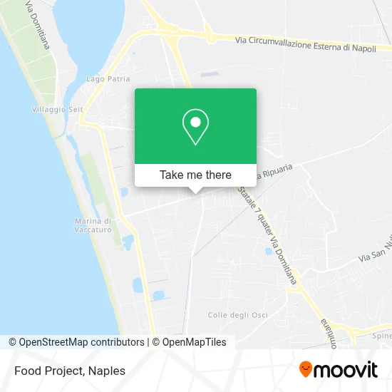 Food Project map
