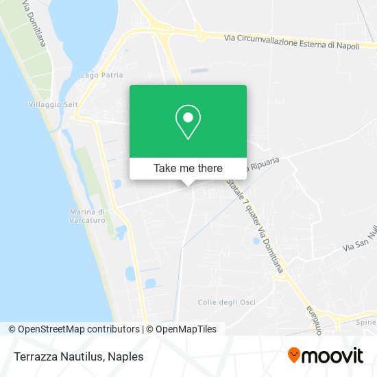 Terrazza Nautilus map