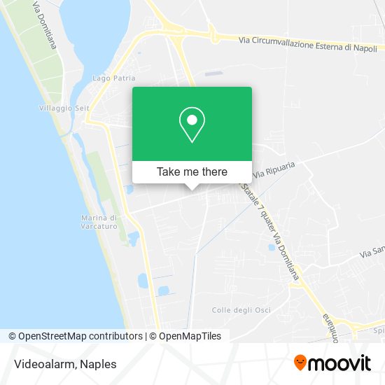 Videoalarm map