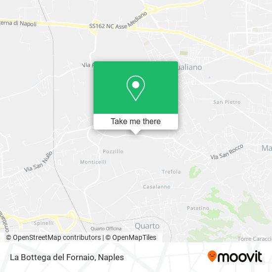 La Bottega del Fornaio map