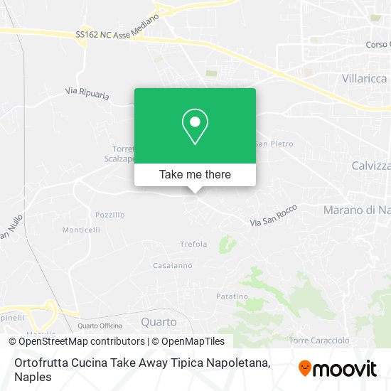 Ortofrutta Cucina Take Away Tipica Napoletana map