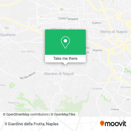 Il Giardino della Frutta map