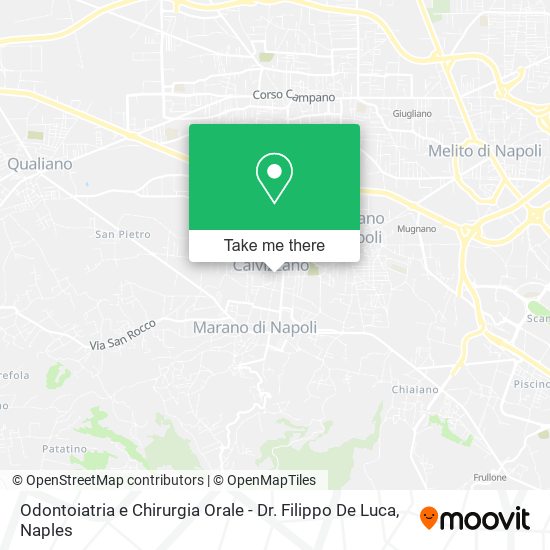 Odontoiatria e Chirurgia Orale - Dr. Filippo De Luca map