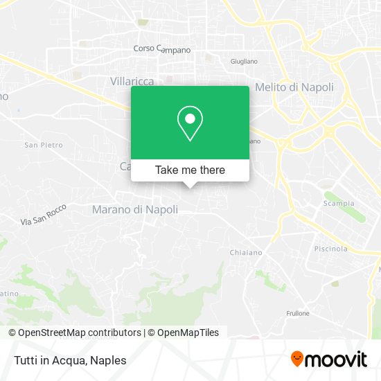 Tutti in Acqua map