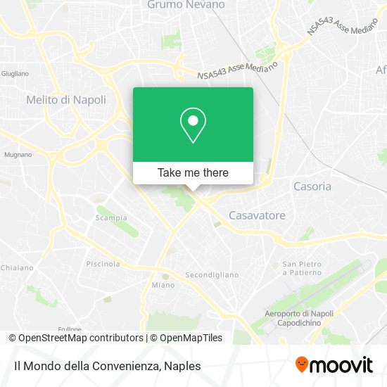 Il Mondo della Convenienza map