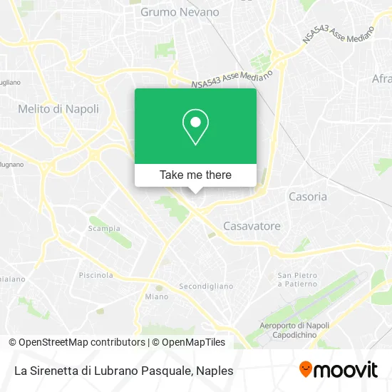La Sirenetta di Lubrano Pasquale map