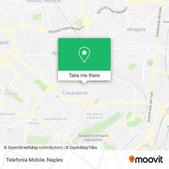 Telefonia Mobile map