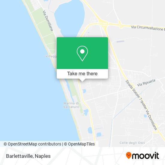 Barlettaville map
