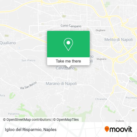 Igloo del Risparmio map