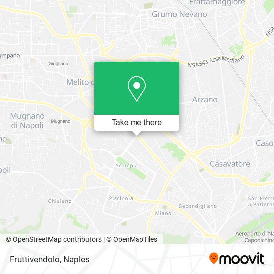 Fruttivendolo map