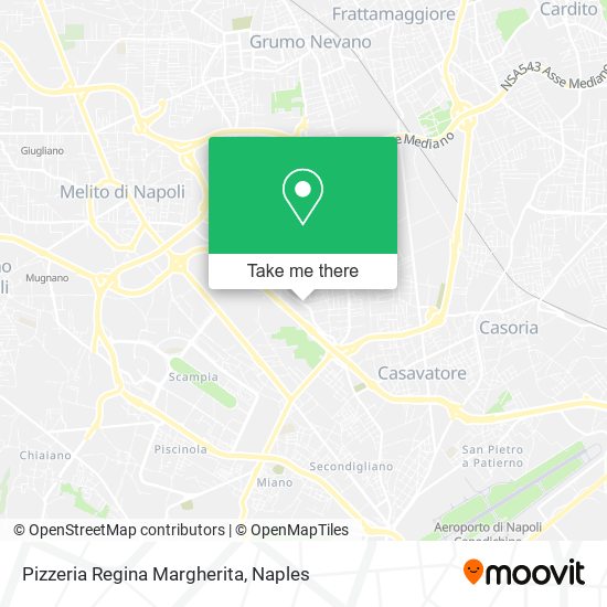 Pizzeria Regina Margherita map