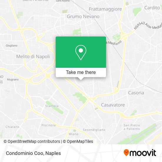 Condominio Coo map