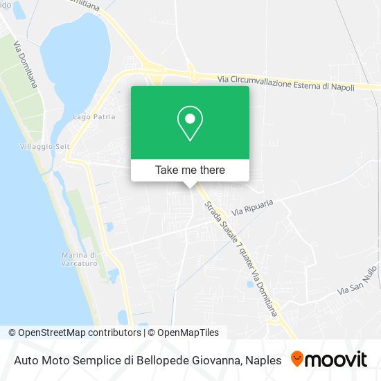Auto Moto Semplice di Bellopede Giovanna map
