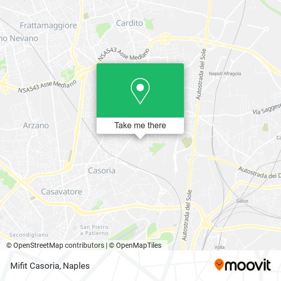 Mifit Casoria map