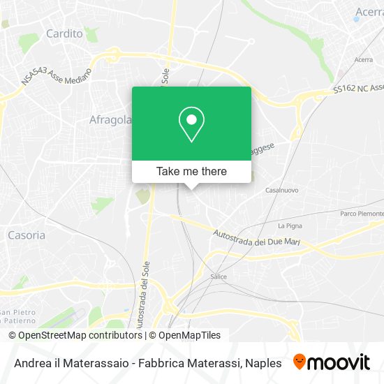 Andrea il Materassaio - Fabbrica Materassi map