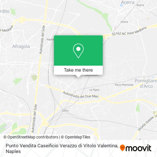 Punto Vendita Caseificio Verazzo di Vitolo Valentina map