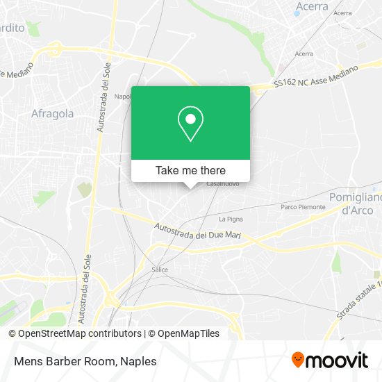 Mens Barber Room map