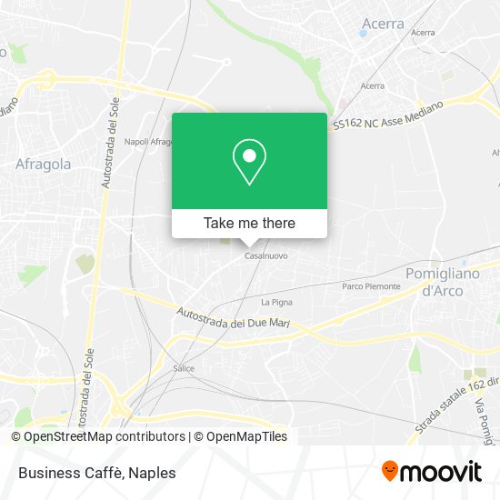 Business Caffè map