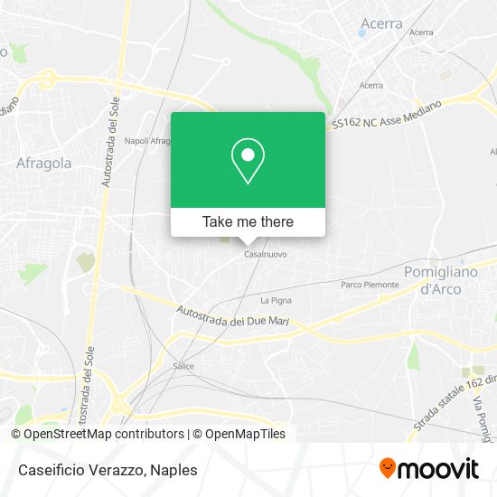 Caseificio Verazzo map