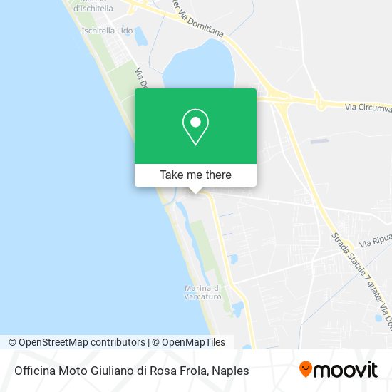 Officina Moto Giuliano di Rosa Frola map