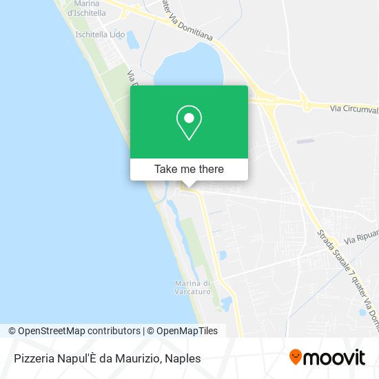 Pizzeria Napul'È da Maurizio map