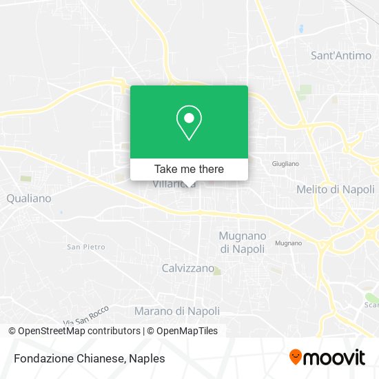 Fondazione Chianese map