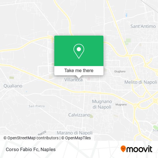 Corso Fabio Fc map