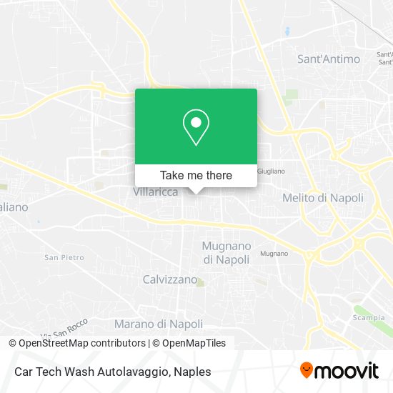 Car Tech Wash Autolavaggio map