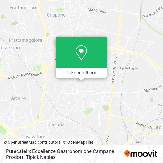 Putecafelix Eccellenze Gastronomiche Campane Prodotti Tipici map