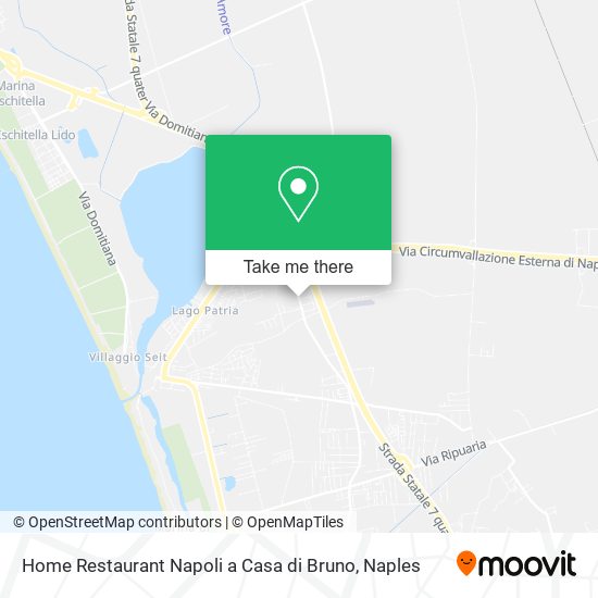 Home Restaurant Napoli a Casa di Bruno map