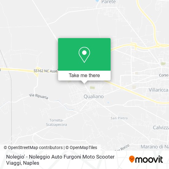 Nolegio' - Noleggio Auto Furgoni Moto Scooter Viaggi map
