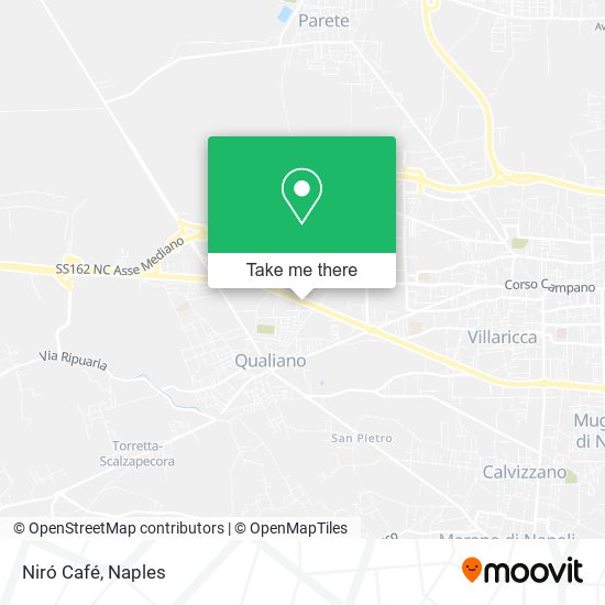 Niró Café map