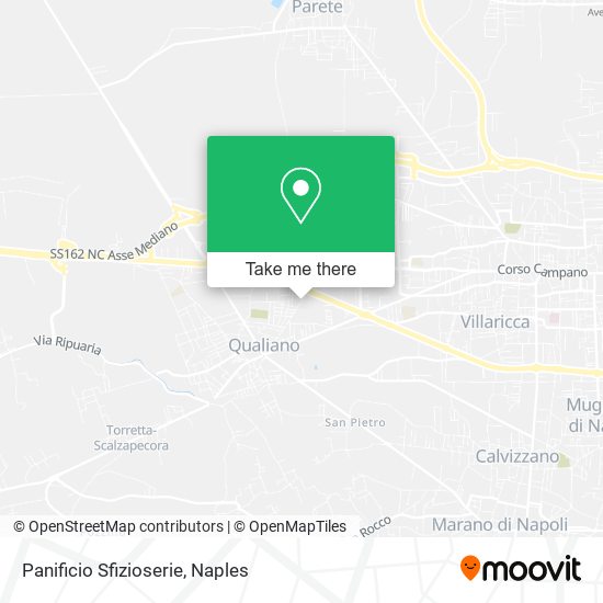 Panificio Sfizioserie map