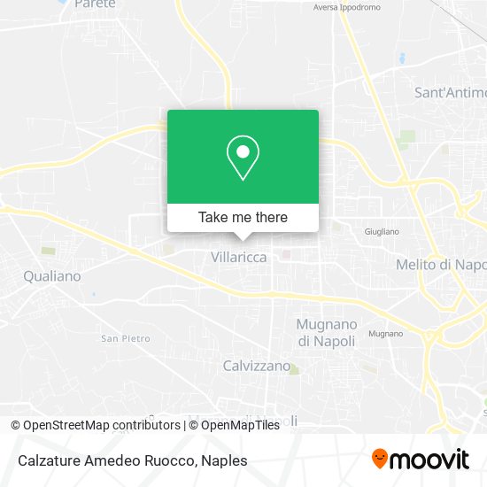 Calzature Amedeo Ruocco map